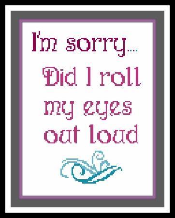 (image for) Rolling Eyes